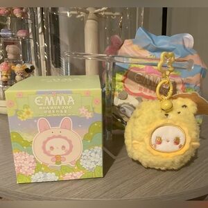 Lucky Emma Rua Rua Zoo Plushy Keychain - Confirmed
